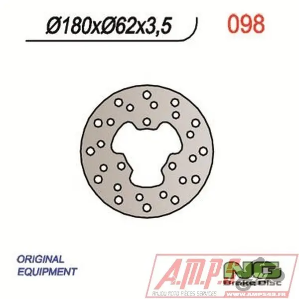 Disque de frein NG BRAKE DISC fixe - 098