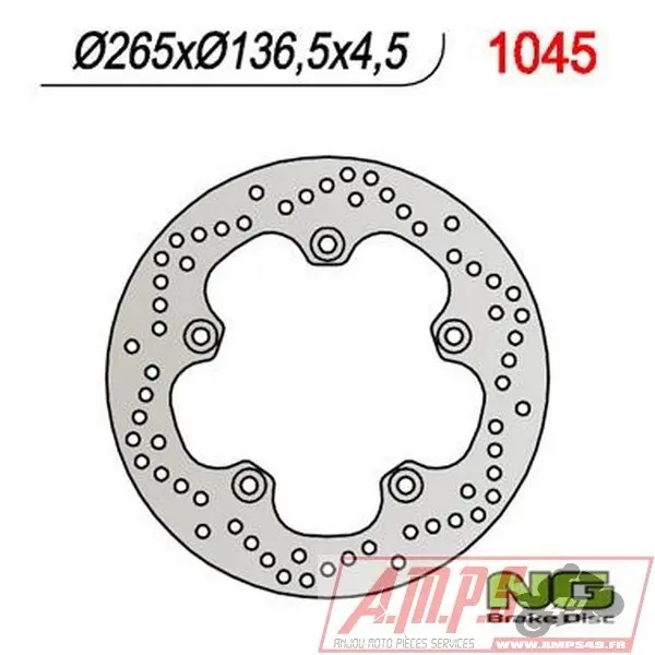 Disque de frein NG BRAKE DISC fixe - 1045