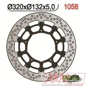 Disque de frein NG BRAKE DISC flottant - 1058
