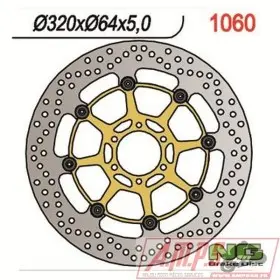 Disque de frein NG BRAKE DISC flottant - 1060
