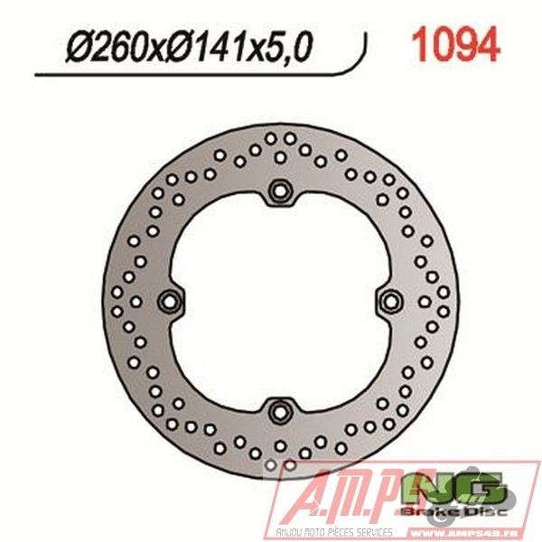 Disque de frein NG BRAKES fixe - 1094