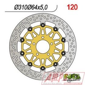 Disque de frein NG BRAKES flottant - 120