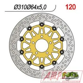 Disque de frein NG BRAKE DISC flottant - 120