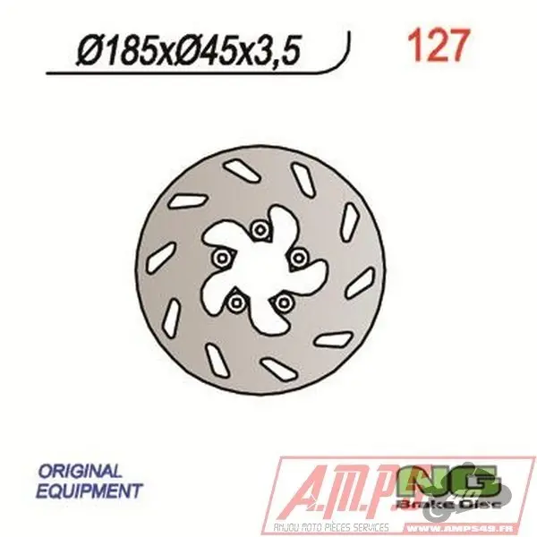 Disque de frein NG BRAKE DISC fixe - 127