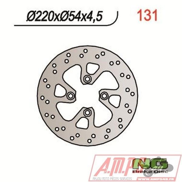 Disque de frein NG BRAKES fixe - 131