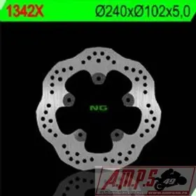 Disque de frein NG BRAKE DISC pétale fixe - 1342X