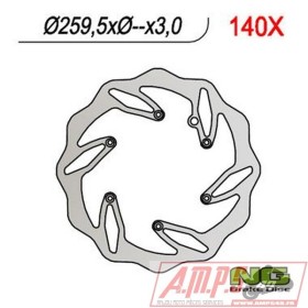 Disque de frein NG BRAKE DISC pétale fixe - 140X