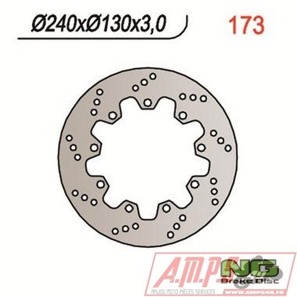 Disque de frein NG BRAKES fixe - 173