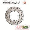 Disque de frein NG BRAKES fixe - 198