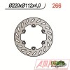 Disque de frein NG BRAKES fixe - 266