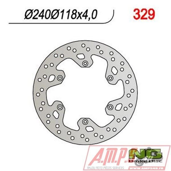 Disque de frein NG BRAKES fixe - 329