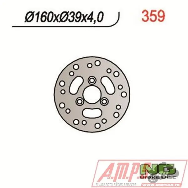 Disque de frein NG BRAKE DISC fixe - 359
