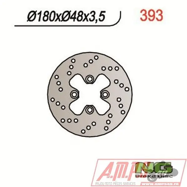 Disque de frein NG BRAKE DISC fixe - 393