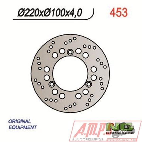 Disque de frein NG BRAKES fixe - 453