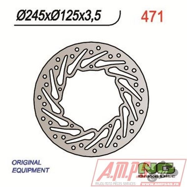 Disque de frein NG BRAKES fixe - 471