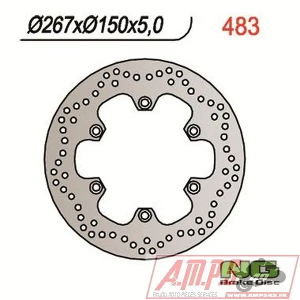 Disque de frein NG BRAKE DISC fixe - 483