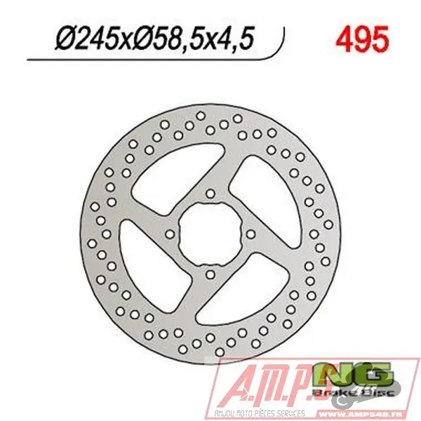 Disque de frein NG BRAKE DISC fixe - 495