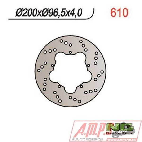 Disque de frein NG BRAKES fixe - 610