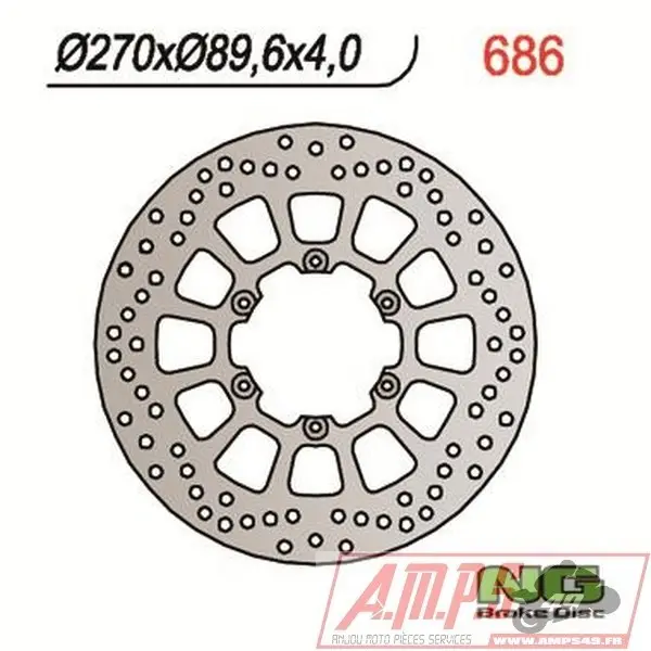 Disque de frein NG BRAKE DISC fixe - 686