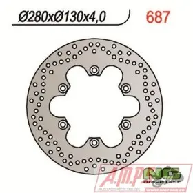 Disque de frein NG BRAKE DISC fixe - 687