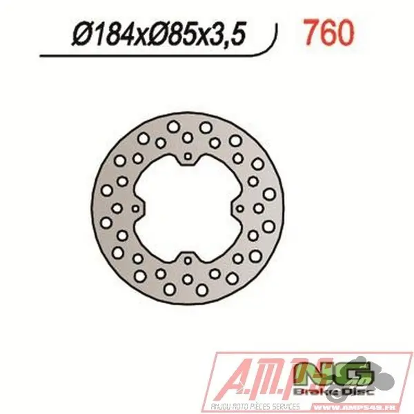 Disque de frein NG BRAKE DISC fixe - 760