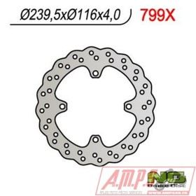 Disque de frein NG BRAKES pétale fixe - 799X