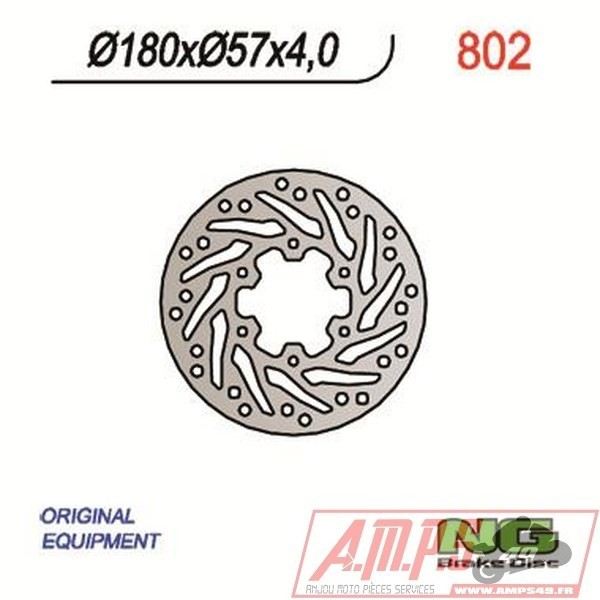 Disque de frein NG BRAKES fixe - 802