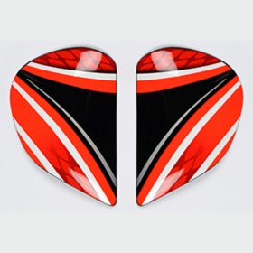 PLATINE Écran ARAI SAJ RANDY RED CASQUE INTEGRAL