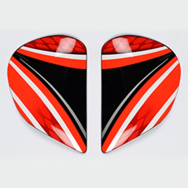 PLATINE Écran ARAI SAJ RANDY RED CASQUE INTEGRAL