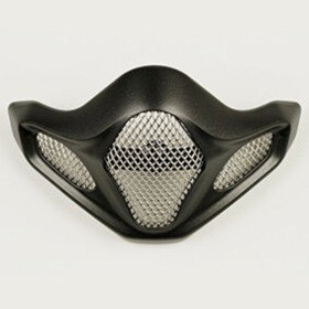 Ventilation menton ARAI grille extérieure Frost Black pour casque MX-V