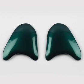 PLATINE Écran SAMZ CAFE RACER GREEN CASQUE JET