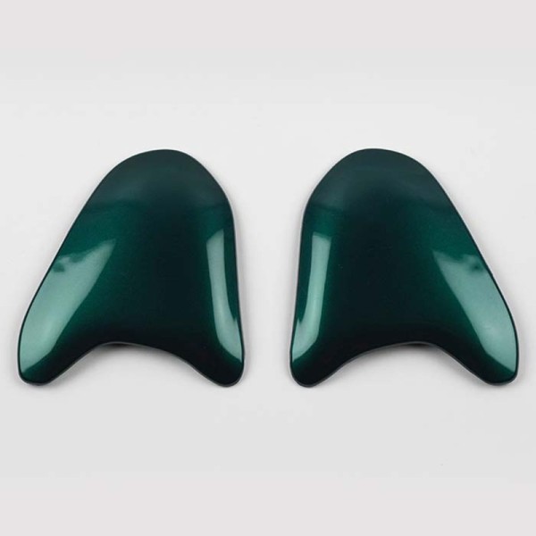 PLATINE Écran SAMZ CAFE RACER GREEN CASQUE JET