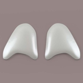 PLATINE Écran SAMZ CAFE RACER WHITE CASQUE JET