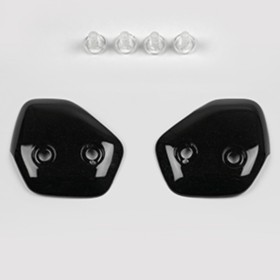 Plaques pivot ARAI TX Diamond Black pour casques Tour-X 4/Tour-X 3