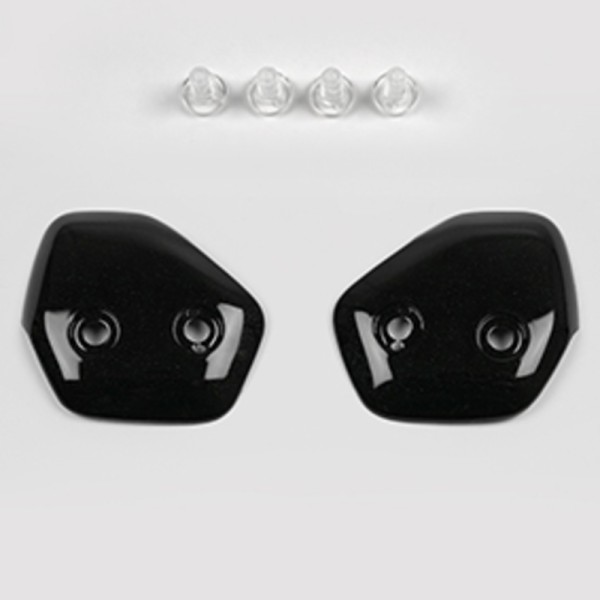 Plaques pivot ARAI TX Diamond Black pour casques Tour-X 4/Tour-X 3