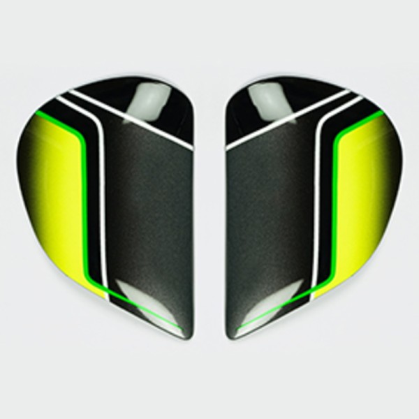 PLATINE Écran ARAI SAJ ELECTRIC GREEN CASQUE INTEGRAL