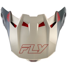 Visière FLY RACING Formula CC Glide - noir/rouge/gris