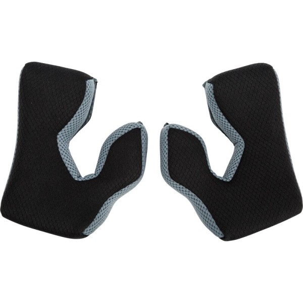 Mousses de joues FLY RACING Formula (XL-45mm) - noir/Cool Grey