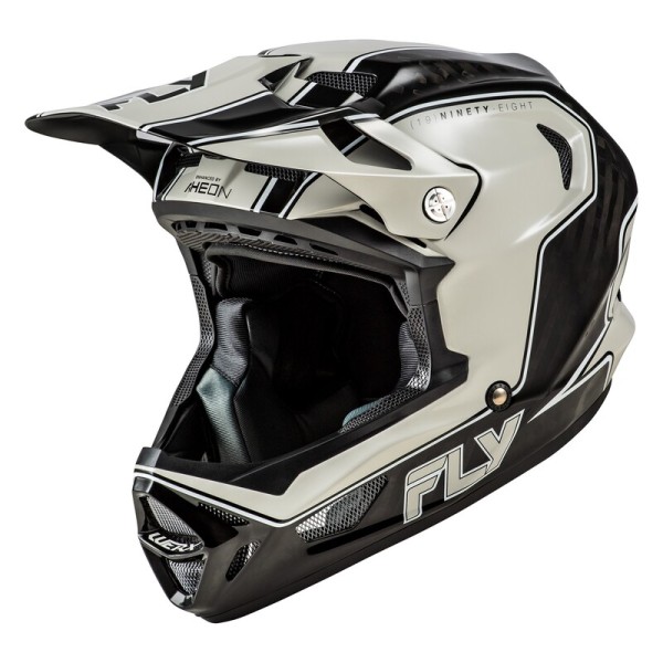 Casque vélo FLY RACING Werx-R Carbon Flow - noir/gris