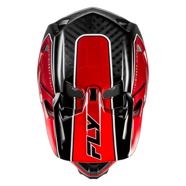 Casque vélo FLY RACING Werx-R Carbon Flow - rouge/noir