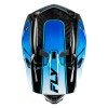 Casque vélo FLY RACING Werx-R Carbon Flow - bleu/blanc