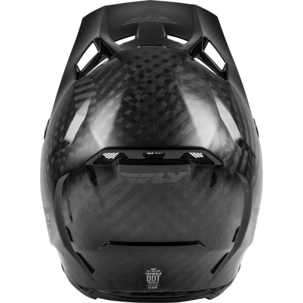 Casque FLY RACING Formula Noir Carbon Brillant Enfant L