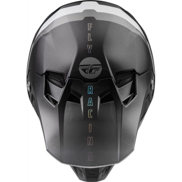 Casque FLY RACING Formula CC Driver Noir/Charcoal/Blanc XL