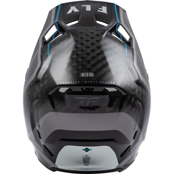Casque FLY RACING Formula Carbon Axon Noir/Gris/Bleu XL