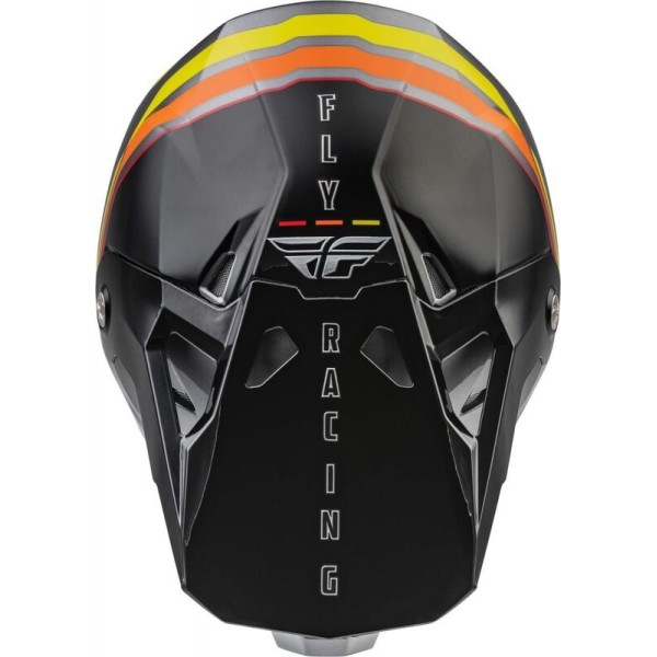 Casque FLY RACING Formula CP S.E. Speeder Noir/Jaune/Rouge XL