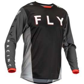 Maillot FLY RACING Kinetic Kore Noir/Gris M