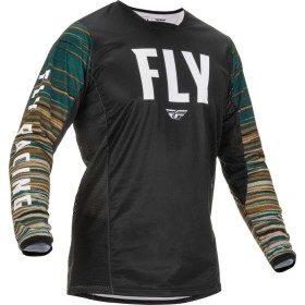 Maillot FLY RACING Kinetic Wave Noir/Rum M