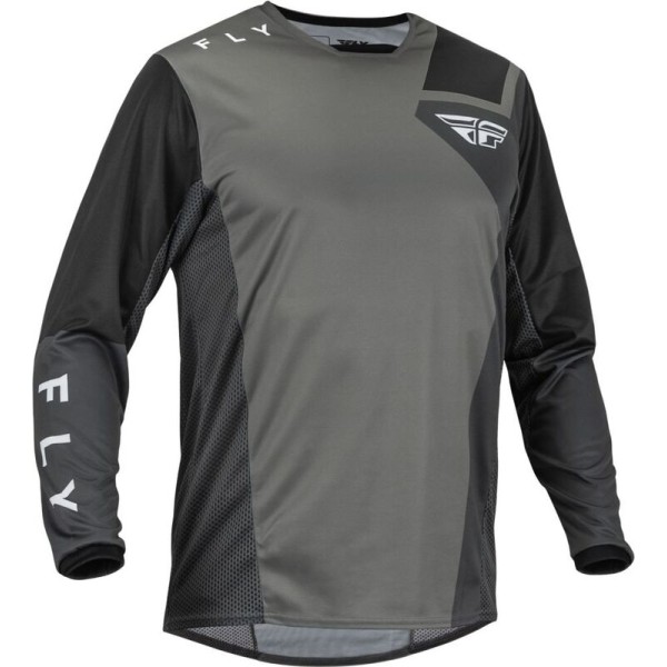 Maillot FLY RACING Kinetic Jet Gris/Noir S