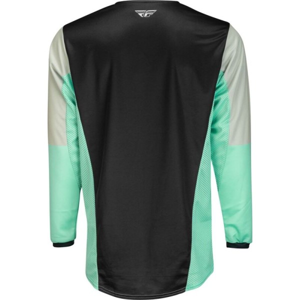 Maillot FLY RACING Kinetic Jet Noir/Mint/Gris S