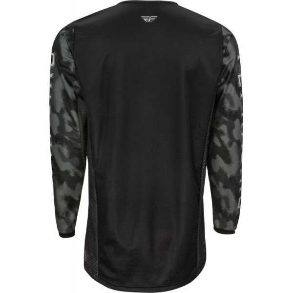 Maillot FLY RACING Kinetic S.E. Tactic Gris/Noir Camo M